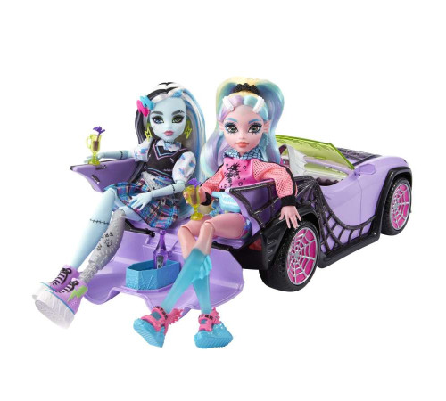 monster high hhk63 masina „ghoul mobile”.