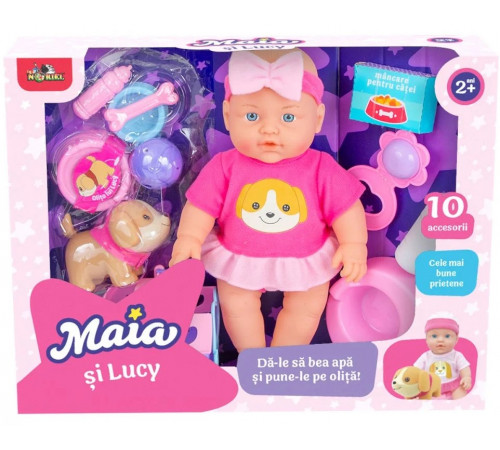  noriel int6054 set de joc "maia și cățelușa lucy"