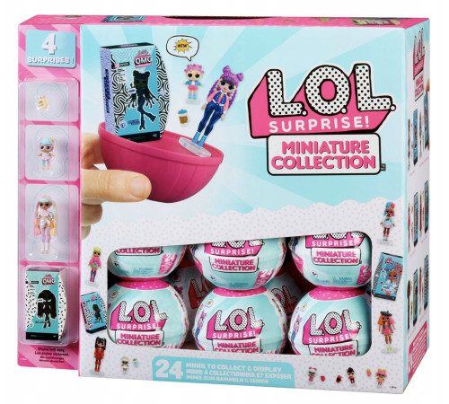 l.o.l. 590606 Набор 2 мини-куколки lol surprise! Серия miniature collection