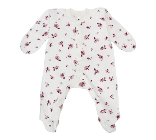 Детская одежда в Молдове minikin 242720342 Комбинезон для детей с малым весом "simply" (р.42) цветы