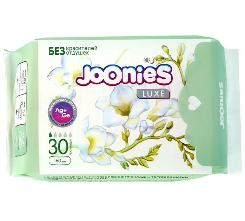  joonies luxe Прокладки женские ежедневные (30 шт.)