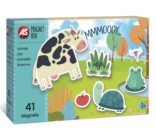 as kids 1029-64036 joaca magnetica "animale"
