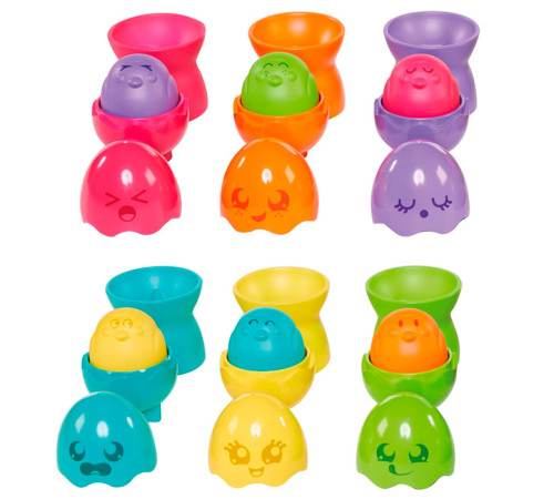 tomy e73565 Игровой набор "Яйца-сортеры" 6 шт.