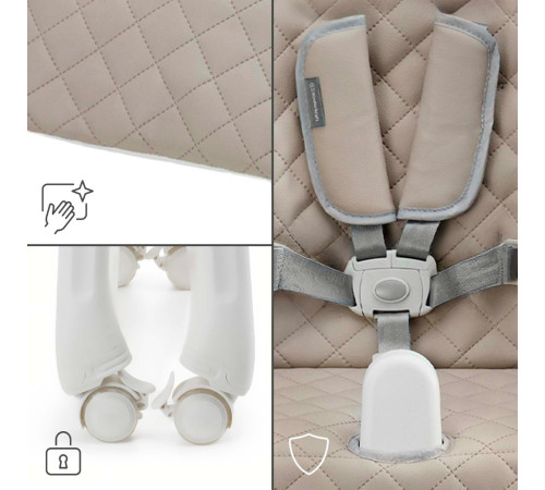 kinderkraft scaun pentru copii 3-in-1 tulo bej