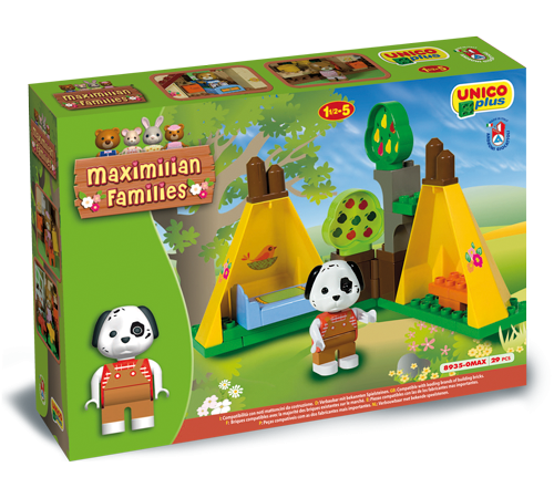 Jucării pentru Copii - Magazin Online de Jucării ieftine in Chisinau Baby-Boom in Moldova androni giocattoli 8935-0max constructor "Кемпинг"  (29 el)