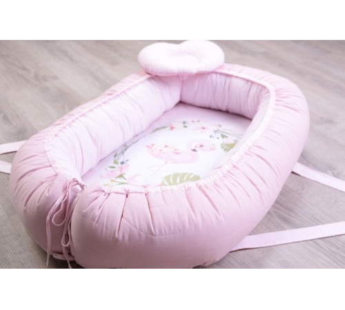veres 450.070 cocon-poziționer "flamingo" roz