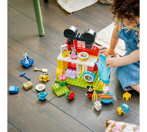 lego duplo 10465 Конструктор "Клуб Микки Мауса с Минни и Плуто" (87 дет.)