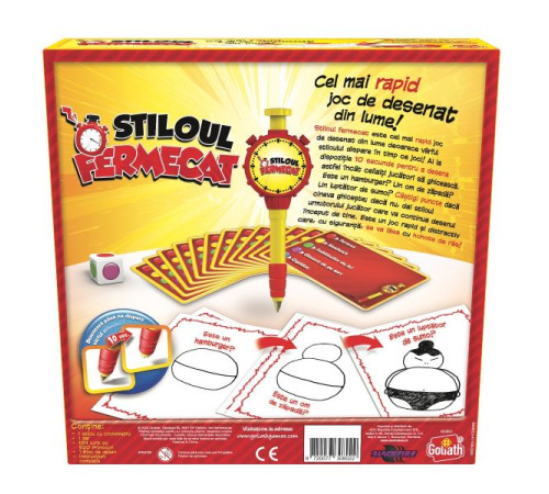 asmodee 930802 joc de societate "stiloul fermecat" (ro)