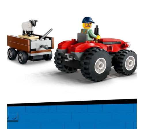 lego city 60461 Конструктор "Трактор с прицепом" (116 дет.)