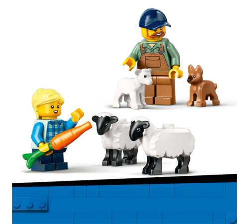 lego city 60461 Конструктор "Трактор с прицепом" (116 дет.)