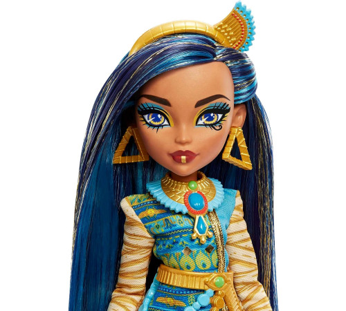 monster high hhk54 păpușa "cleo de nile" cu animal de companie