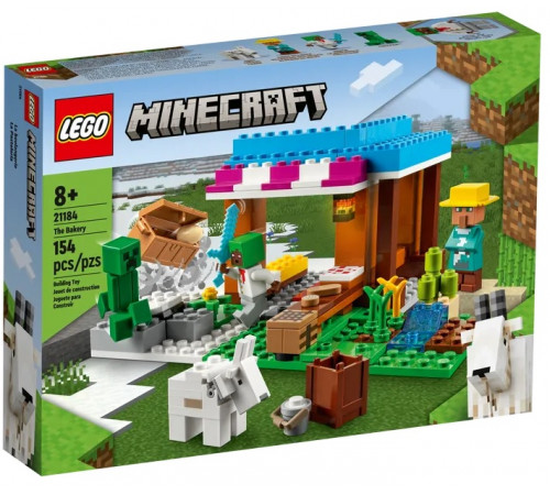 Детский магазин в Кишиневе в Молдове lego minecraft 21184 Конструктор "Пекарня" (154 дет.)