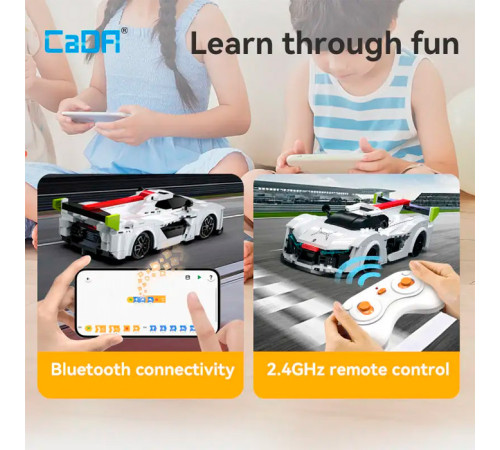 cada c51090w Машина на радиоуправлении "blue knight" (296 дет.)