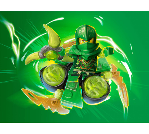 lego ninjago 71779 Конструктор "Сила дракона Ллойда: Торнадо Кружитцу" (56дет.)