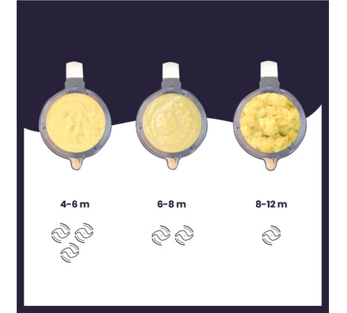 babymoov a001127 robot multifunctional 5 in 1 "nutribaby + xl" (albastru &icirc;nchis) 