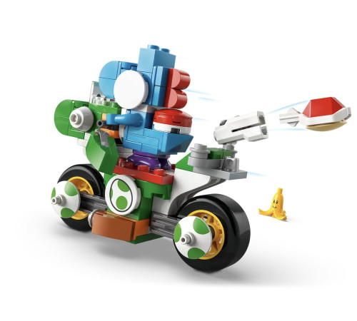 lego super mario 72031 Конструктор mario kart – yoshi bike (133 эл.)