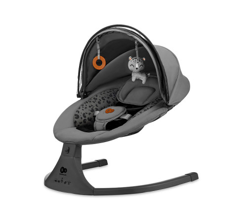 kinderkraft leagan electronic lumi 2 (p&acirc;nă la 9 kg.) dark grey