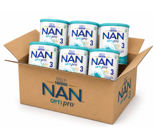 Питание и аксесcуары в Молдове Сухая молочная смесь mega pack nan optipro 3 (6 х 800) 4800 гр.