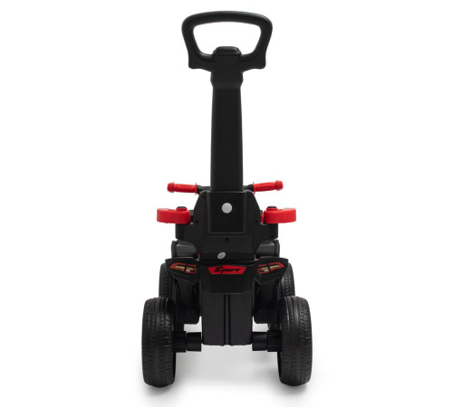 baby mix 56317 mașină cu mâner  "mega prime eva" rosu