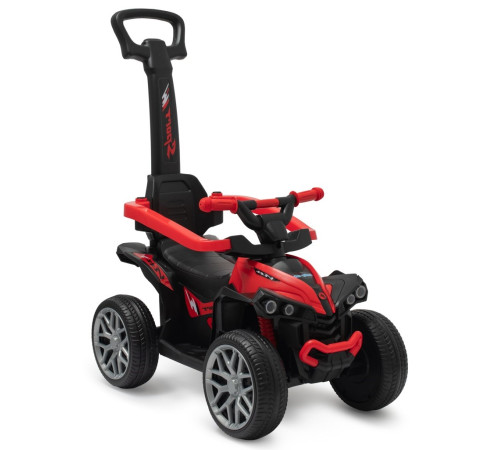 baby mix 56317 mașină cu mâner  "mega prime eva" rosu