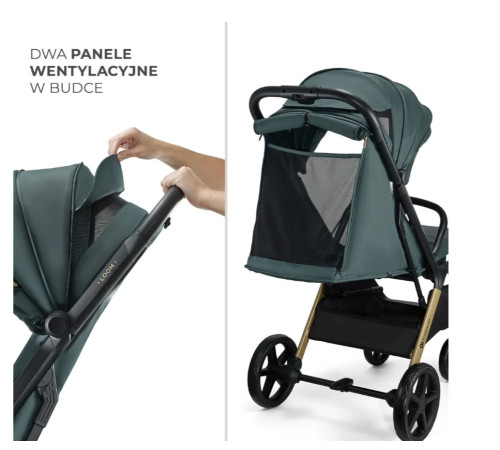 kinderkraft carucior loom negru