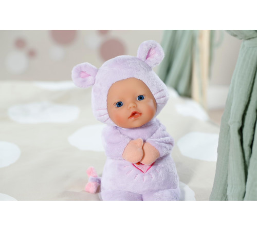 zapf creation 836590 păpușă moale baby born "Șoricel" (26 cm.)