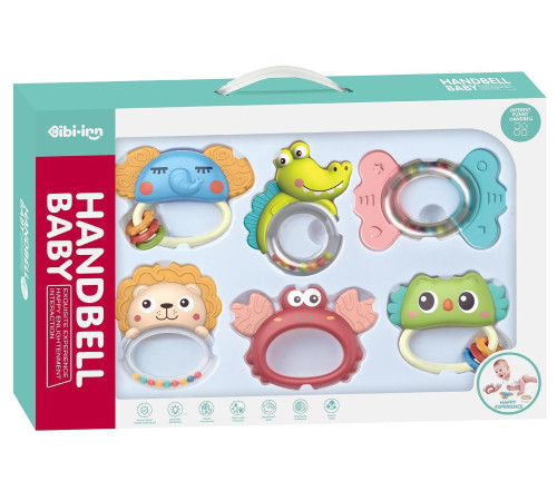  bibiin toy drn02460879 Набор погремушек (6 шт.)