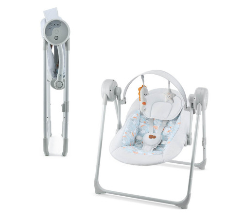 kinderkraft Электронные качели swingee (до 9 кг.) серый