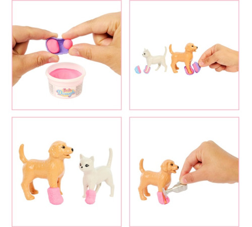 barbie jfx93 Игровой набор с куклой "Ветеринарная клиника"