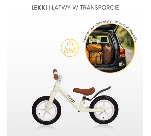 toyz-02541 bicicletă de echilibru "inter" (mint)