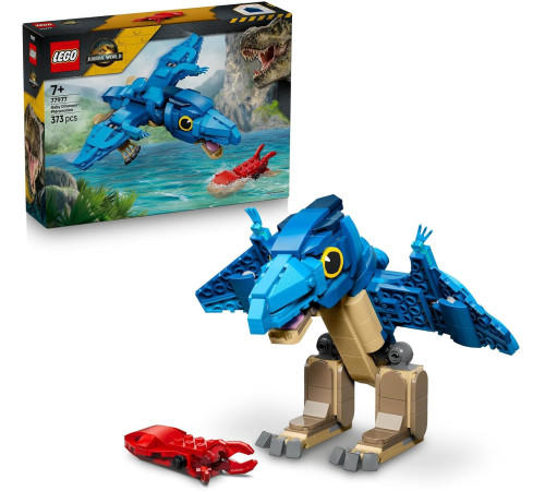 lego jurassic world  77977 constructor "pui de dinozaur: pteranodon" (373 el.)