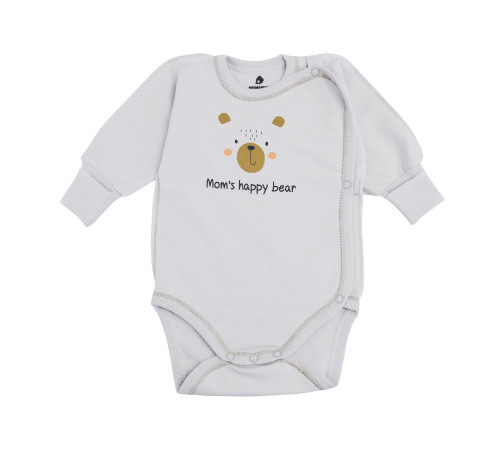 Minikin 242800162 Боди "Happy Baby" (р.62) серый Детская одежда в Молдове minikin 242800162 Боди "happy baby" (р.62) серый
