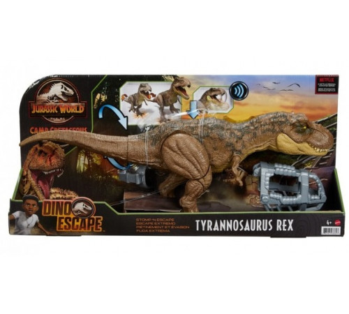 Jurassic World GWD67 Фигурка динозавра "Побег Ти-Рекса" jurassic world gwd67 Фигурка динозавра "Побег Ти-Рекса"