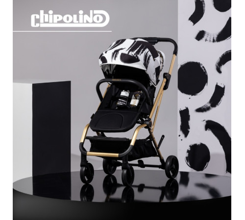 chipolino Коляска twister 360 °c lktw02302eb (до 22 кг.) чёрный