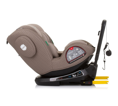 chipolino scaun auto "i-size isofix 360 peak" stkpk02403ma (40-150 cm.) macadamia