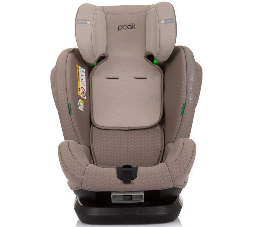 chipolino scaun auto "i-size isofix 360 peak" stkpk02403ma (40-150 cm.) macadamia