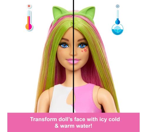 barbie jcn88 papusa "pop reveal" seria "costume party" - pisicuta