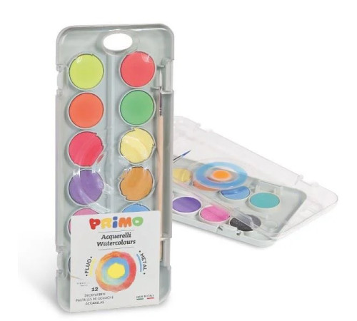  primo 115a12fm Набор акварельных красок (12 цветов)