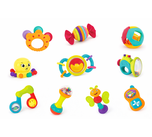 hola toys 939 Набор погремушек (10 шт.)