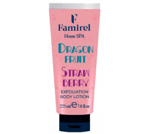 Famirel Отшелушивающий лосьон для тела "Dragon fruit&Strawberry" (225 мл) 086264  famirel Отшелушивающий лосьон для тела "dragon fruit&strawberry" (225 мл) 086264