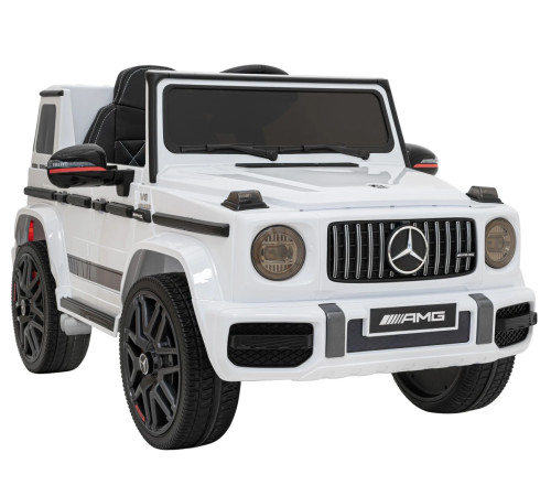 ramiz Машина на аккумуляторе mercedes g63 amg  белый