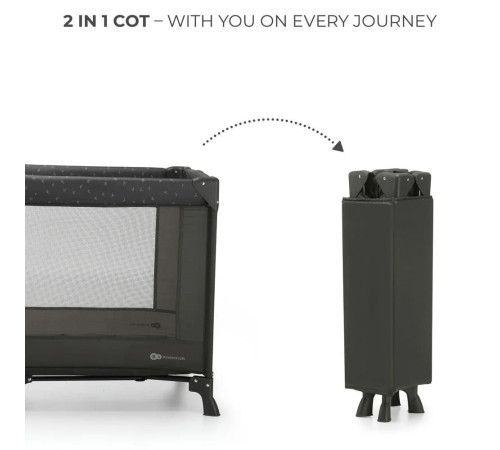 kinderkraft Манеж joy серый