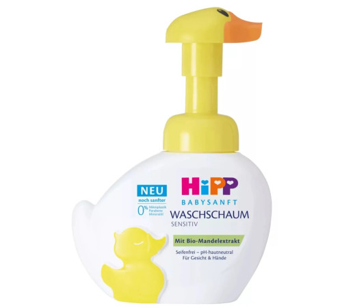  hipp 90119 spuma cremoasa babysanft pentru fata si maini (250 ml)