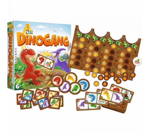 trefl 02080 Настольная игра "dinogang"