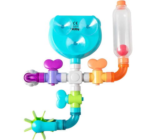 nuby nv08009 Игрушка для ванной "wacky waterworks" (18 м+)