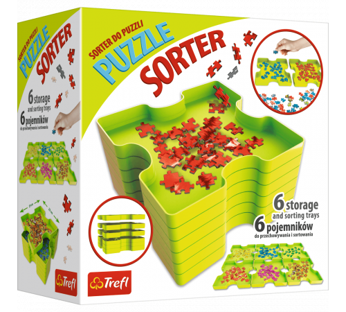 Trefl 90816 Box de sortare pentru puzzle-uri  trefl 90816 box de sortare pentru puzzle-uri