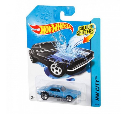 hot wheels bhr15 masina seria "schimba culoarea" in sort.