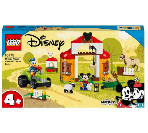 lego disney 10775 Конструктор " Ферма Микки и Дональда" (118 дет.)