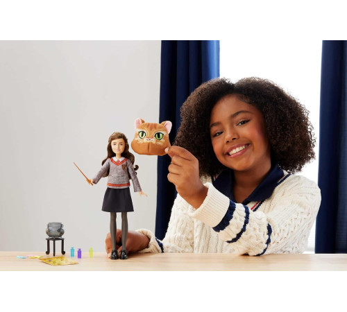 mattel harry potte jgm21 Игровой набор с куклой "Гермиона Грейнджер и Оборотное зелье" (26 см) 