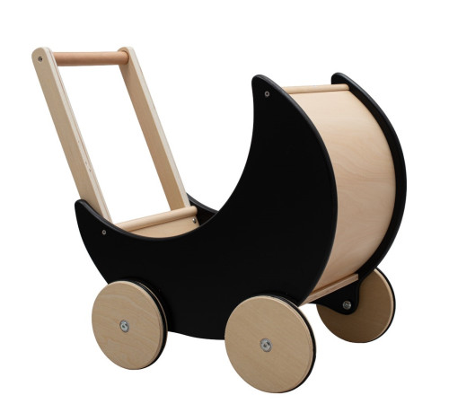 Детский магазин в Кишиневе в Молдове baby mix 58312 Деревянная коляска для кукол "wood montessori"